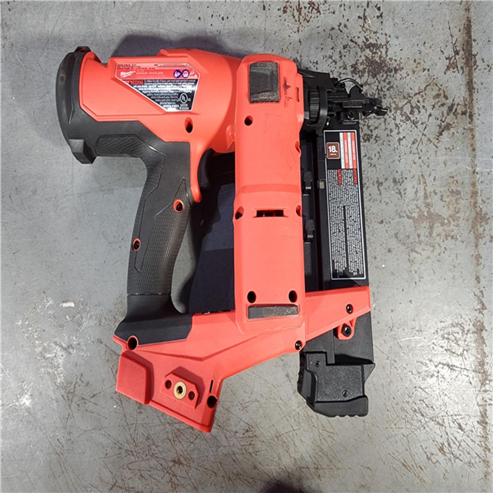 HOUSTON LOCATION - AS-IS Milwaukee M18 Fuel 18V Brushless 18-Gauge Brad Nailer 2746-20 (Bare Tool)