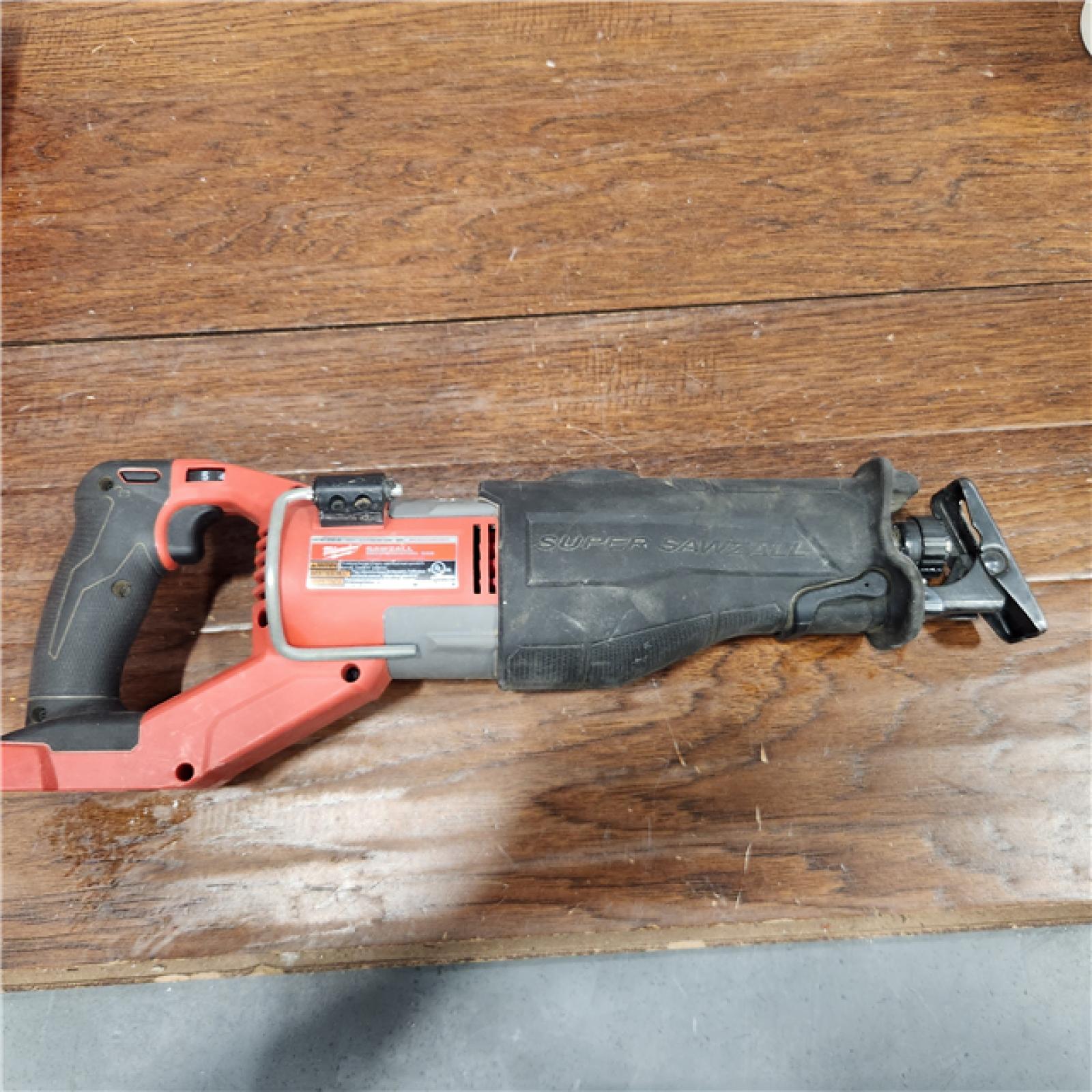 AS-IS Milwaukee M18 Fuel 18V Brushless Super Sawzall Reciprocating Saw 2722-20 (Bare Tool)