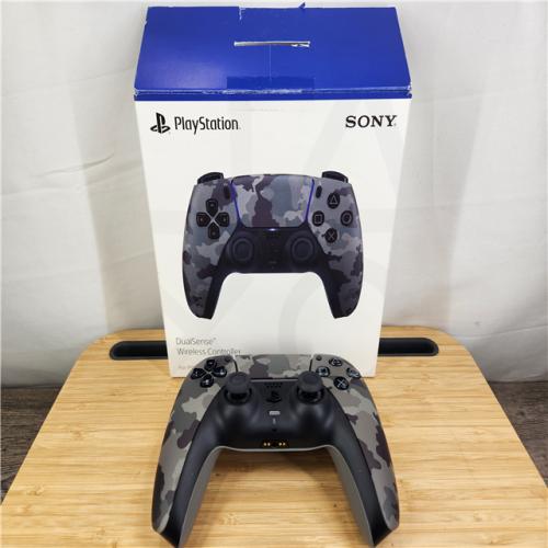 AS-IS DualSense Wireless Controller for PlayStation 5 - Gray Camo