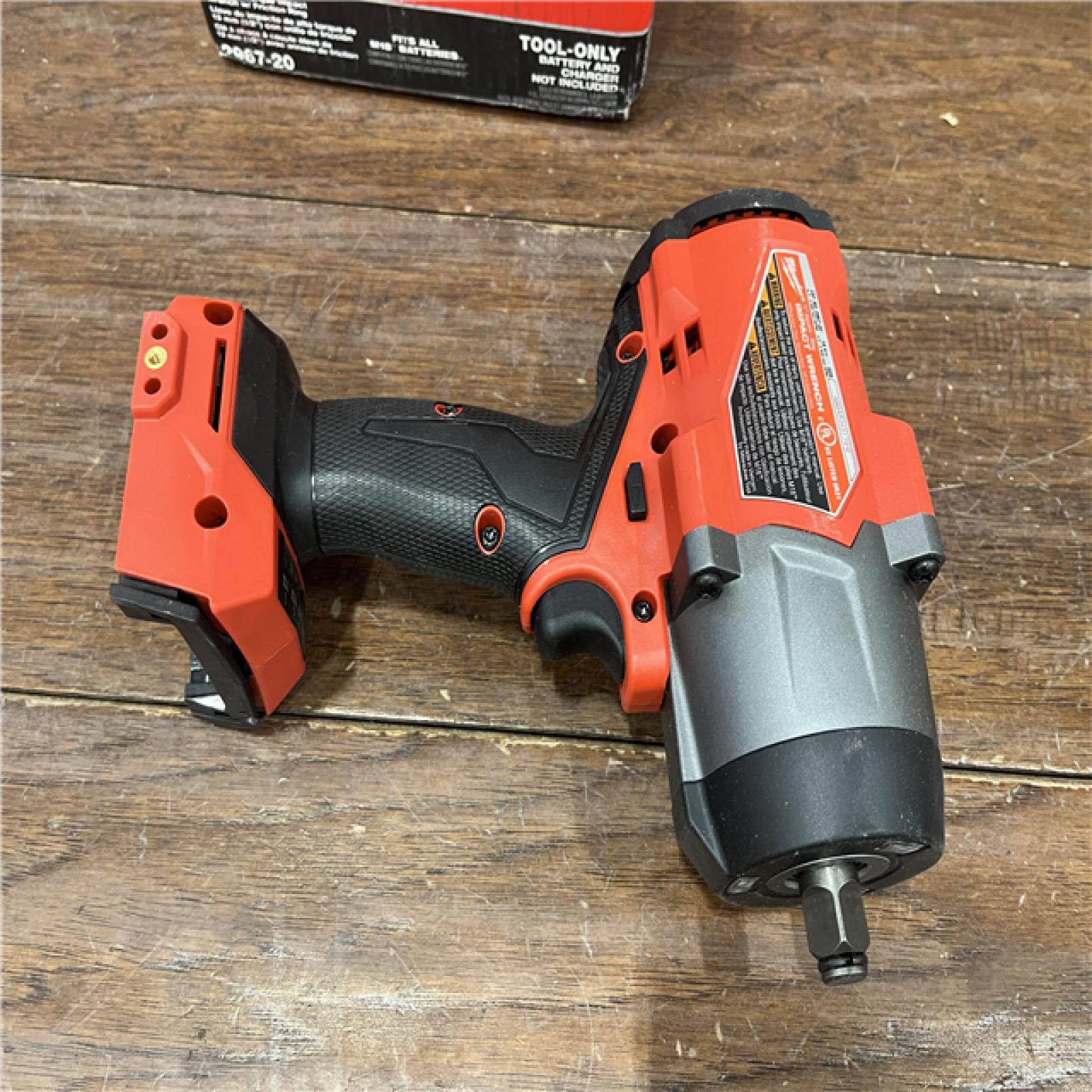 AS-ISMilwaukee M18 FUEL 18V Lithium-Ion Brushless Cordless 1/2 in. Impact Wrench with Friction Ring (Tool-Only)