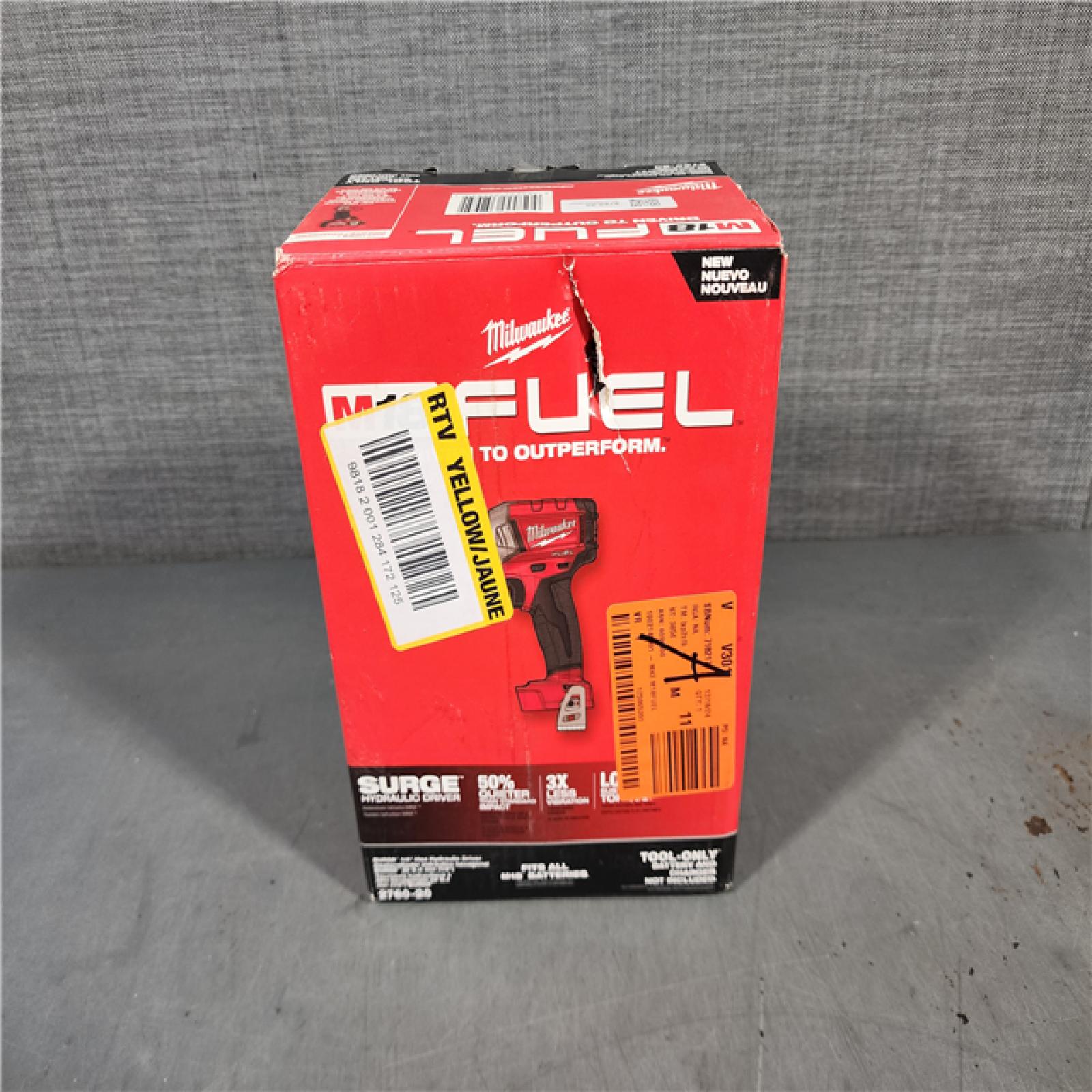 HOUSTON LOCATION - AS-IS Milwaukee 2760-20 - M18 Fuel Surge 18V Cordless Drill/Driver Bare Tool