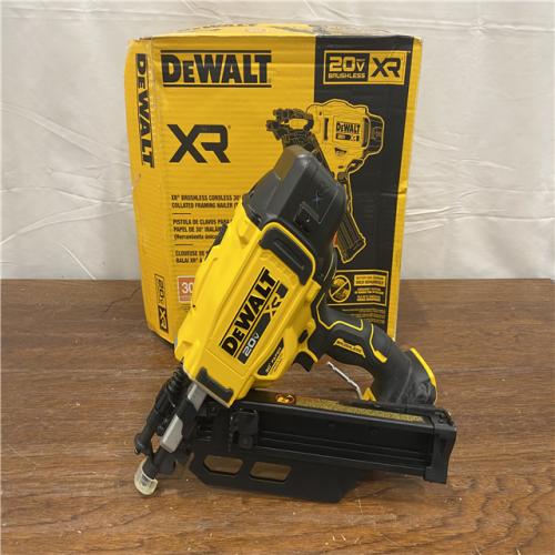 AS-IS DEWALT 20-Volt 30Â° Cordless Framing Nailer (Tool-Only)