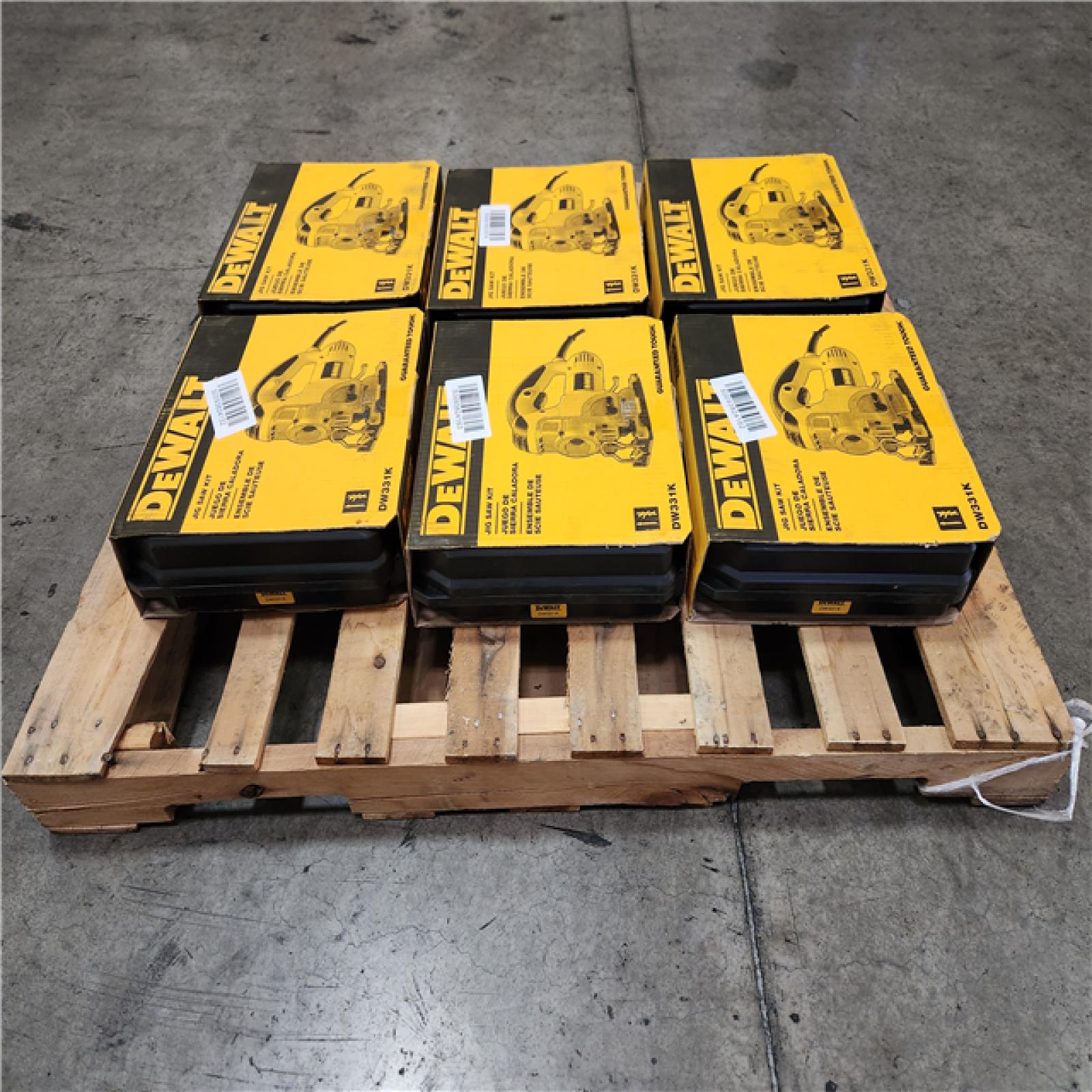 Phoenix Location 6 DEWALT 6.5 Amp Corded Variable Speed Jig Saw Kit with Kit Box Pallet