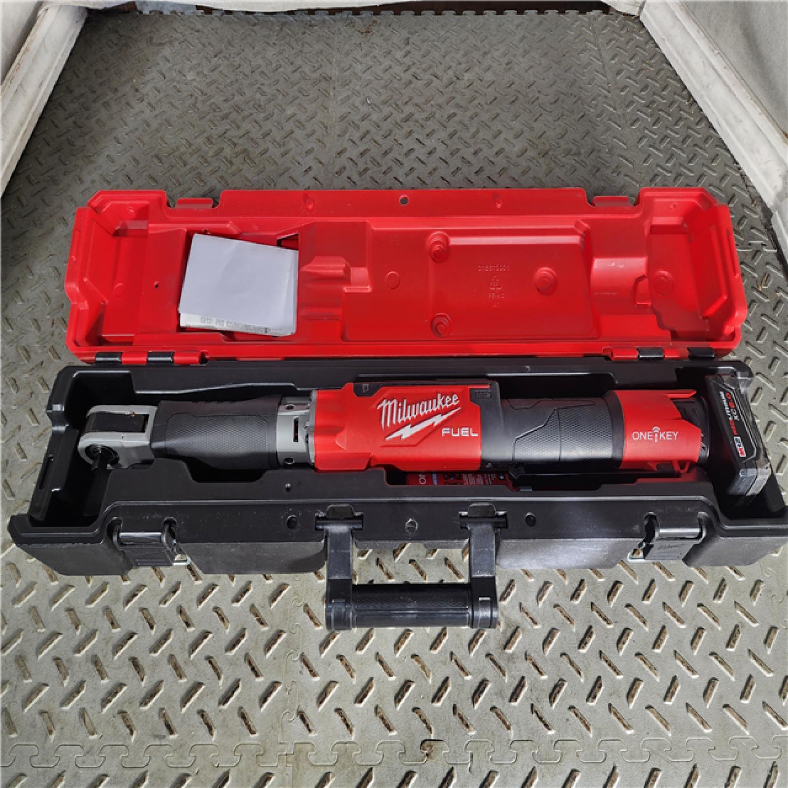 HOUSTON LOCATION - AS-ISMilwaukee  M12 FUEL ONE-KEY 12-Volt Lithium-Ion Brushless Cordless 3/8 in. Digital Torque Wrench