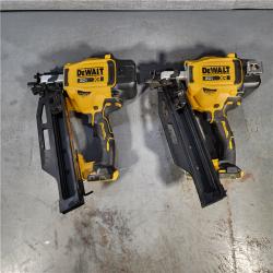 HOUSTON LOCATION - AS-IS (2) DEWALT 20-Volt 21Â° Cordless Framing Nailer (Tool-Only)