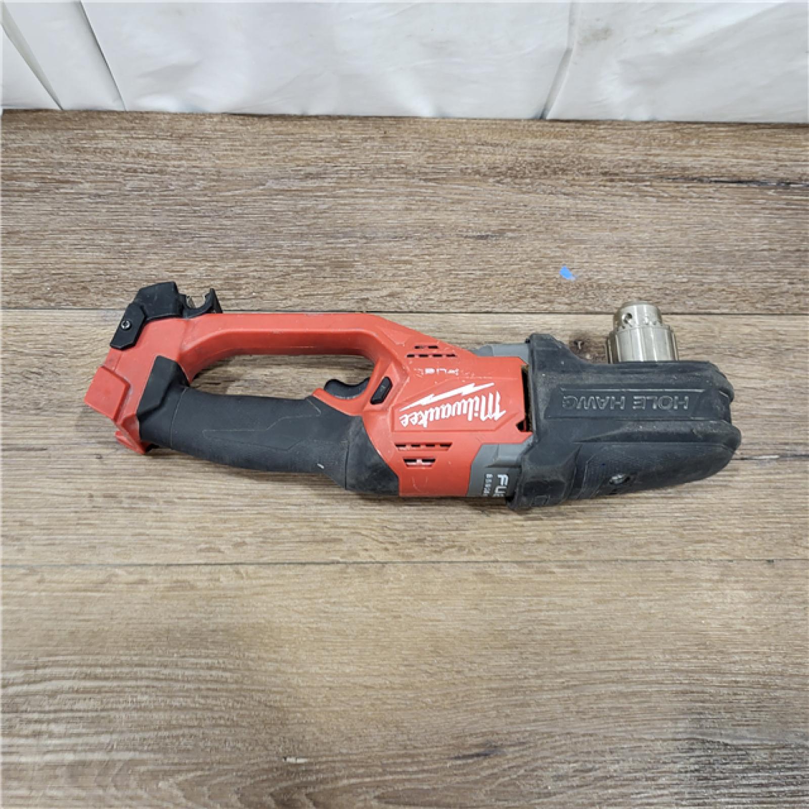 AS-IS Milwaukee M18 18V Fuel Hole Hawg 1/2  Right Angle Drill 2807-20