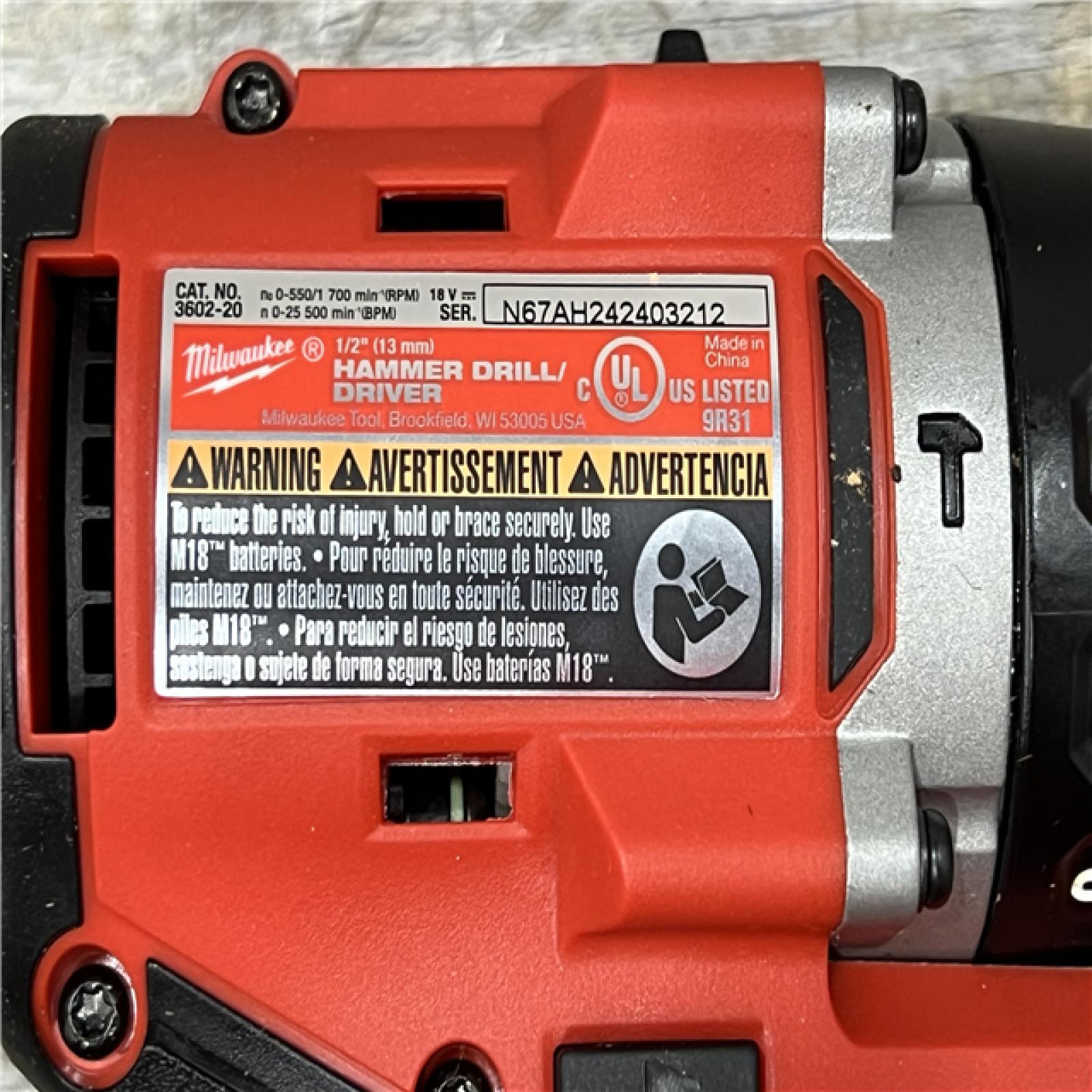 AS-IS Milwaukee M18 Compact Brushless 2-Tool Combo Kit