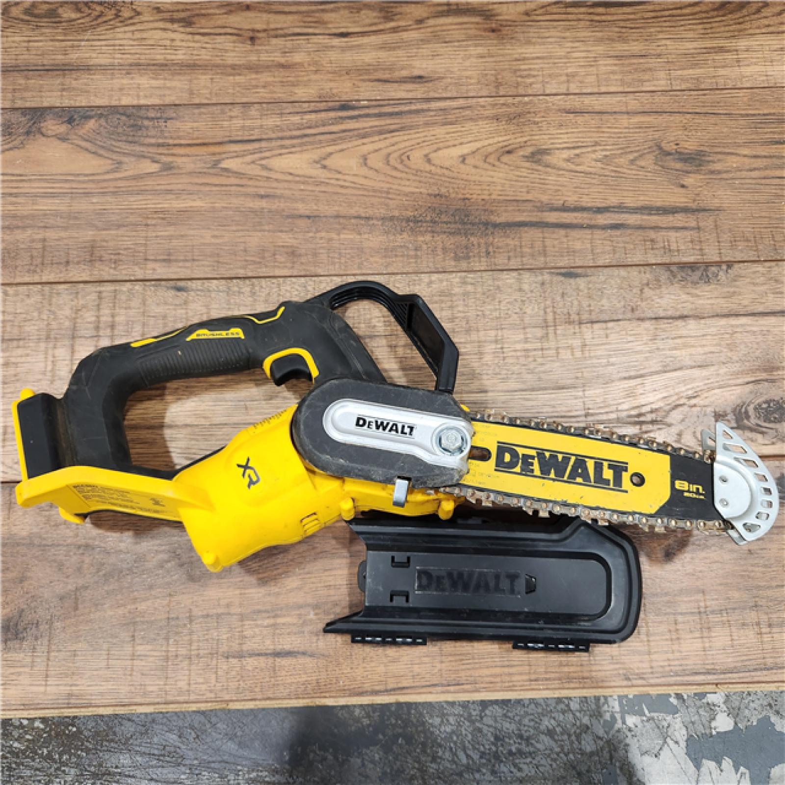 AS-IS 20V MAX 8 in. Brushless Cordless Battery Powered Pruning Chainsaw (Tool Only)