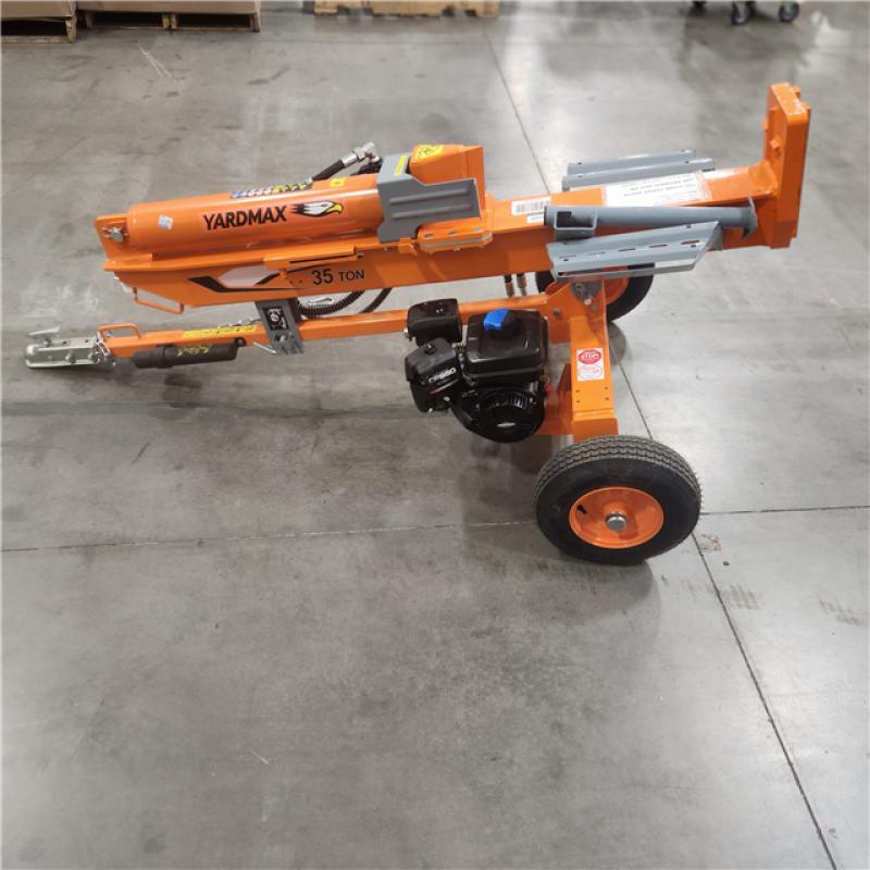 35 ton deals yardmax log splitter