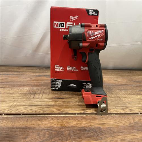 AS-IS MILWAUKEE M18 FUEL Gen-2 18V Lithium-Ion Brushless Cordless Mid Torque 1/2 in. Impact Wrench W/Friction Ring (Tool-Only)