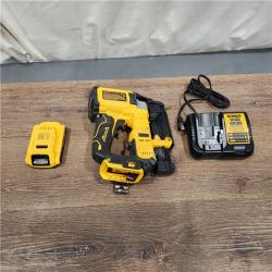 AS-IS DEWALT ATOMIC 20V MAX Lithium Ion Cordless 23 Gauge Pin Nailer Kit with 2.0Ah Battery and Charger