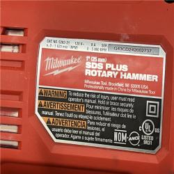 AS-IS Milwaukee 1 in. SDS Plus D-Handle Rotary Handle w/ Case