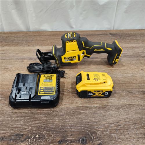AS-IS DEWALT ATOMIC 20V MAX Brushless Cordless One-Handed Reciprocating Saw Kit