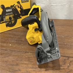 AS-ISDEWALT FLEXVOLT 60V MAX Cordless Brushless 7-1/4 in. Wormdrive Style Circular Saw (Tool Only)