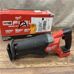 AS-IS Milwaukee M18 Fuel Sawzall Brushless Cordless Reciprocating Saw - No Charger, No Battery, Bare Tool Only