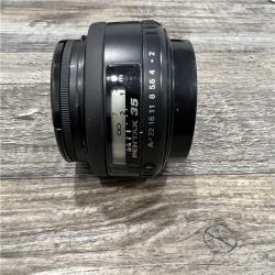 AS-IS Pentax 35mm f/2 SMC FA AL K Mount Autofocus Lens