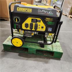 Dallas Location - As-Is Champion Power Equipment 7850/6250-Watt Gasoline Portable Generator