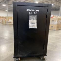 DALLAS LOCATION - Stack-On Elite 30-Gun Fireproof Safe with Electronic Lock Gun Safe, Black