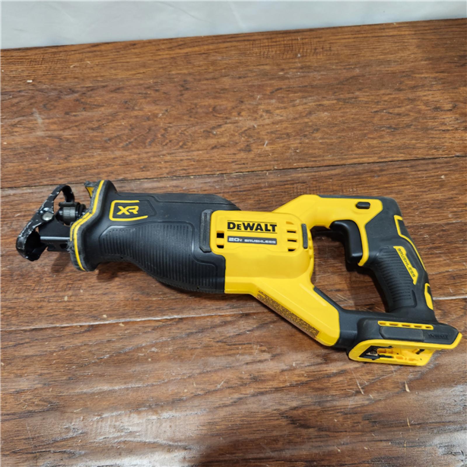 AS-IS  20V MAX XR Cordless Brushless Reciprocating Saw (Tool Only)