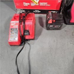 HOUSTON LOCATION - AS-IS Milwaukee M18 1/2 in. Cordless Brushless High Torque Impact Wrench Kit (Battery & Charger)