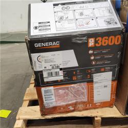 Dallas Location - As-Is Genera GP3600 3600-Watt Portable Generator