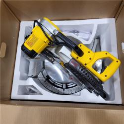 DeWalt 15 Amp Corded 12 in. Compound Double Bevel Miter Saw APPEAR A NEW CONDITION!