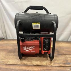 AS-IS MILWAUKEE M18 FUEL 18-Volt Lithium-Ion Brushless Cordless 2 Gal. Electric Compact Quiet Compressor (Tool-Only)