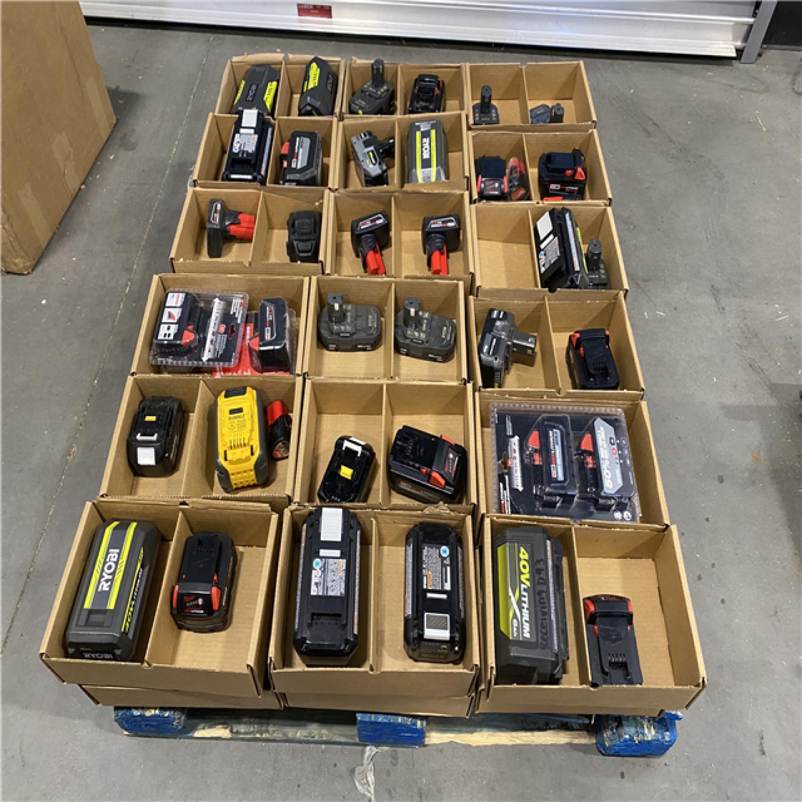 DALLAS LOCATION - AS-IS BATTERY PALLET