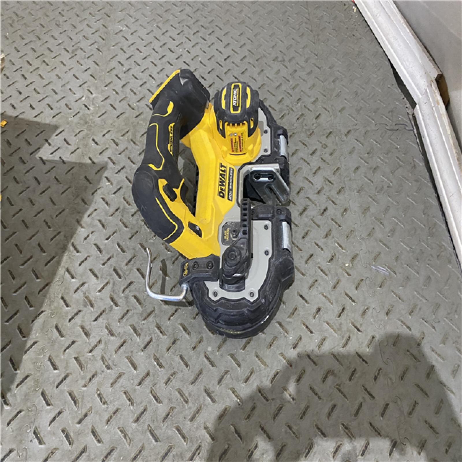 Houston location AS-IS Dewalt DCS377B 20V MAX ATOMIC Brushless Cordless 1-3/4  Compact Bandsaw