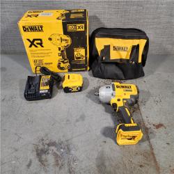 HOUSTON LOCATION - AS-IS (APPEARS LIKE NEW) DEWALT 20V MAX* XR 1/2  High Torque Impact Wrench with Hog Ring Anvil