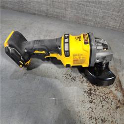 HOUSTON LOCATION - AS-IS DEWALT FLEXVOLT 60V MAX Cordless Brushless 4.5 in. to 6 in. Small Angle Grinder with Kickback Brake (Tool Only)