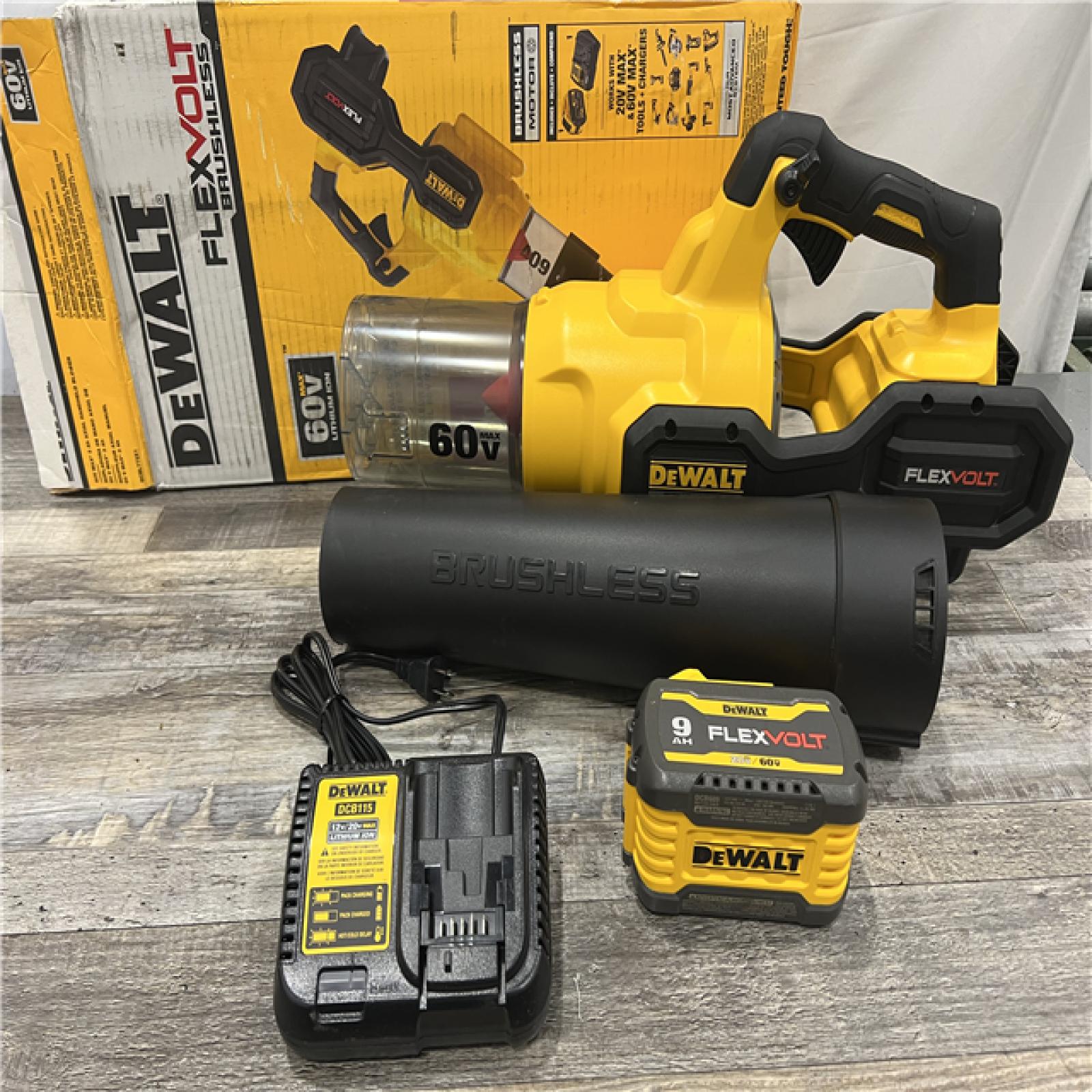 AS-IS DEWALT 60V MAX Brushless Cordless Handheld Leaf Blower