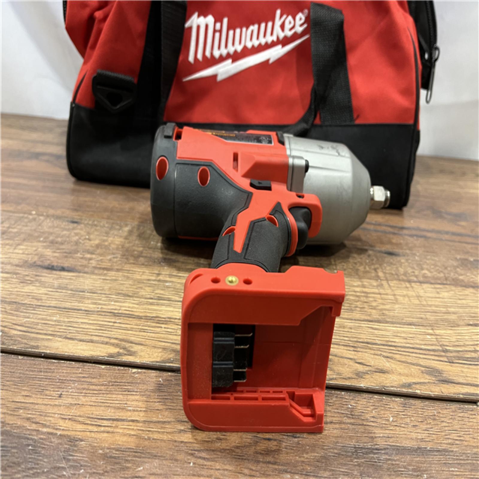 AS IS Milwaukee 2666-20 M18 18-Volt Lithium-Ion Brushless 1/2 in. High Torque Impact Wrench with Friction Ring (Tool-Only)