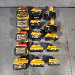 HOUSTON LOCATION - AS-IS DEWALT BATTERY PACK QTY - 15