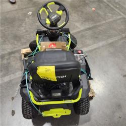 Dallas Location - RYOBI As-Is 30 Electric Riding Lawn Mower