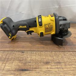 AS-IS DeWalt 60V MAX FLEXVOLT Cordless Brushless 4.5 in. Small Angle Grinder with Kickback Brake (Tool Only)