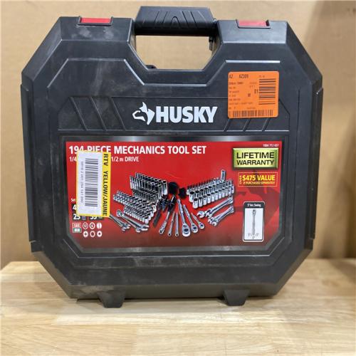 LIKE NEW! -Husky Mechanics Tool Set (194-Piece)