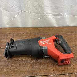 AS-ISMilwaukee M18 Fuel Sawzall Brushless Cordless Reciprocating Saw - No Charger, No Battery, Bare Tool Only