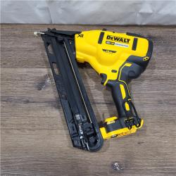 AS-IS DEWALT 20V MAX XR 15 Ga. Cordless 34 Deg Nailer 20 V