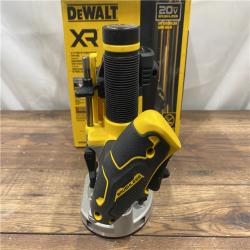 AS IS 20V MAX XR 2-1/4 Peak HP Brushless Cordless Plunge Router (Tool Only)