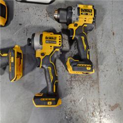 HOUSTON LOCATION - AS-IS DEWALT 4 TOOL COMBO KIT W/ (2) BATTERY & CHARGER