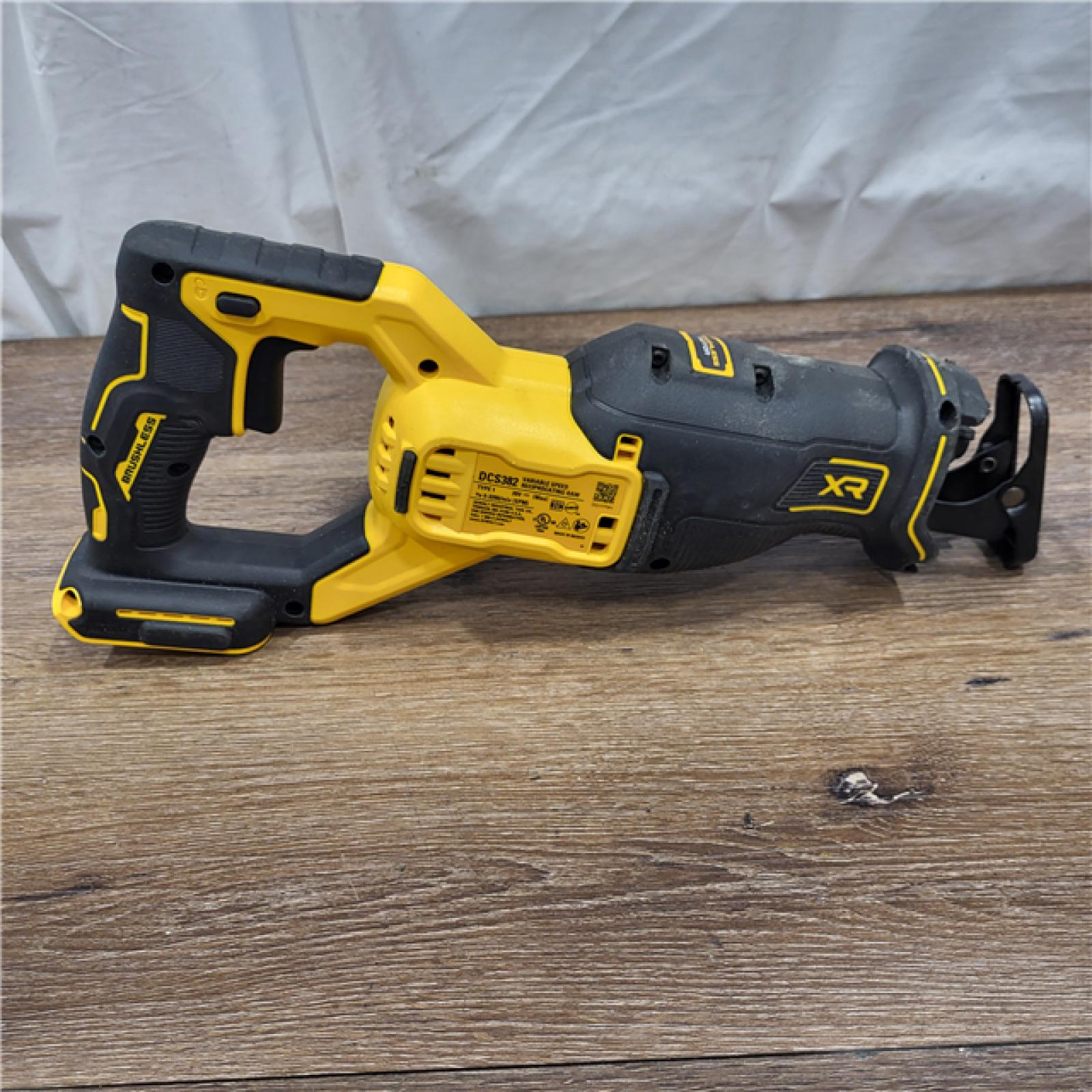 AS-IS 20V MAX XR Cordless Brushless Reciprocating Saw (Tool Only)