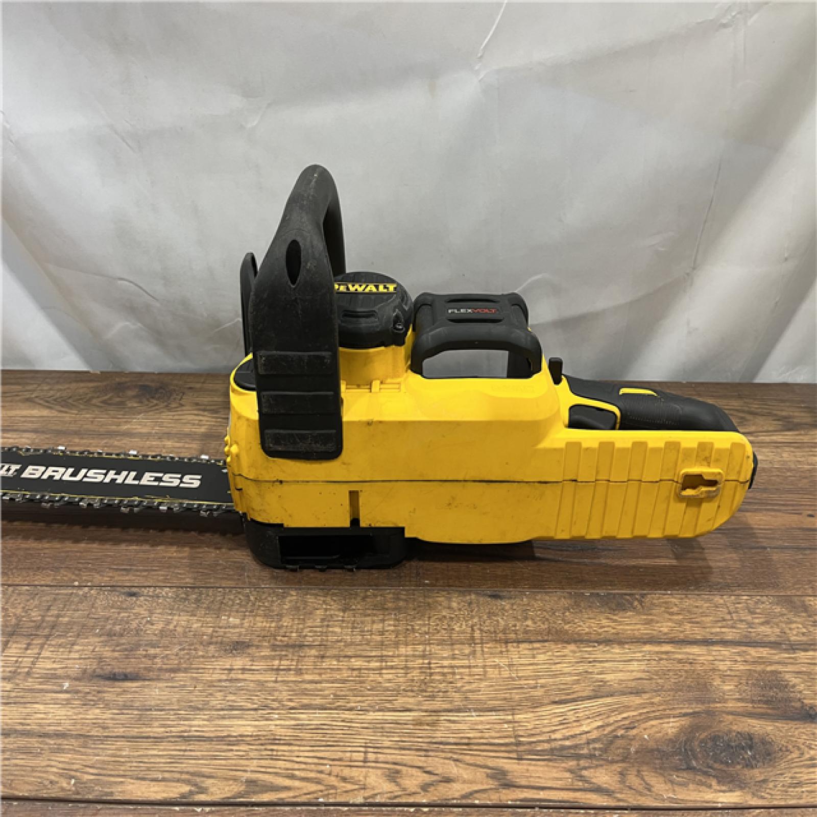 AS IS DEWALT DCCS670B 16in Chainsaw 60V MAX - Tool Only