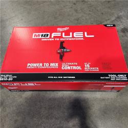 NEW! - Milwaukee M18 FUEL 18V Lithium-Ion Brushless Cordless 1/2 in. Mud Mixer (Tool-Only)