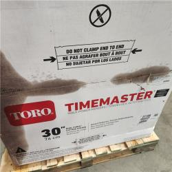 Dallas Location - As-Is 21199 - Toro 30 TimeMaster Walk-Behind Mower -Appears Like New Condition