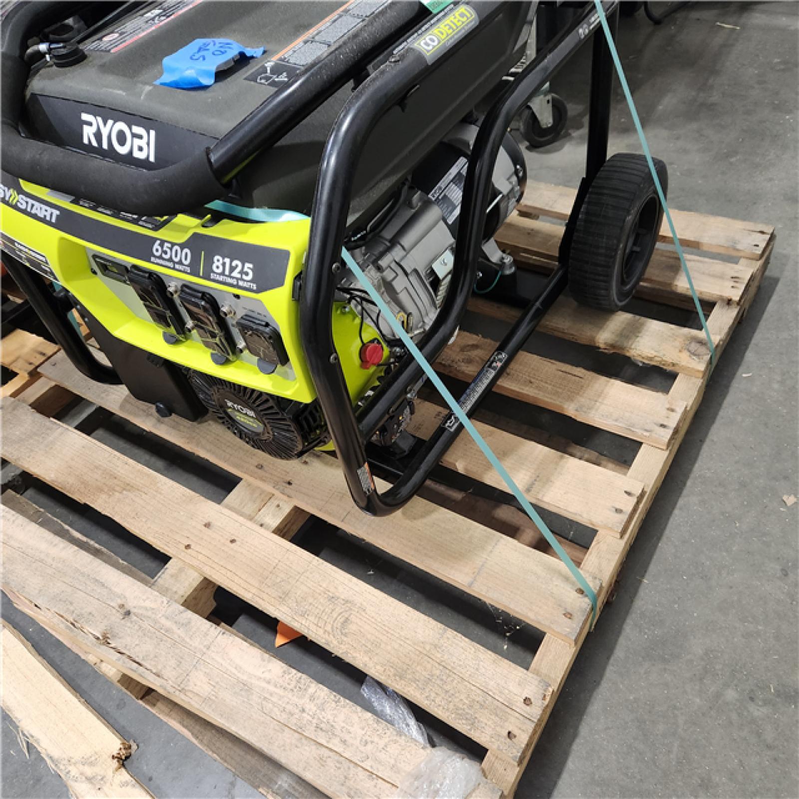 Dallas Location - As-Is Ryobi 6500-Watt Generator