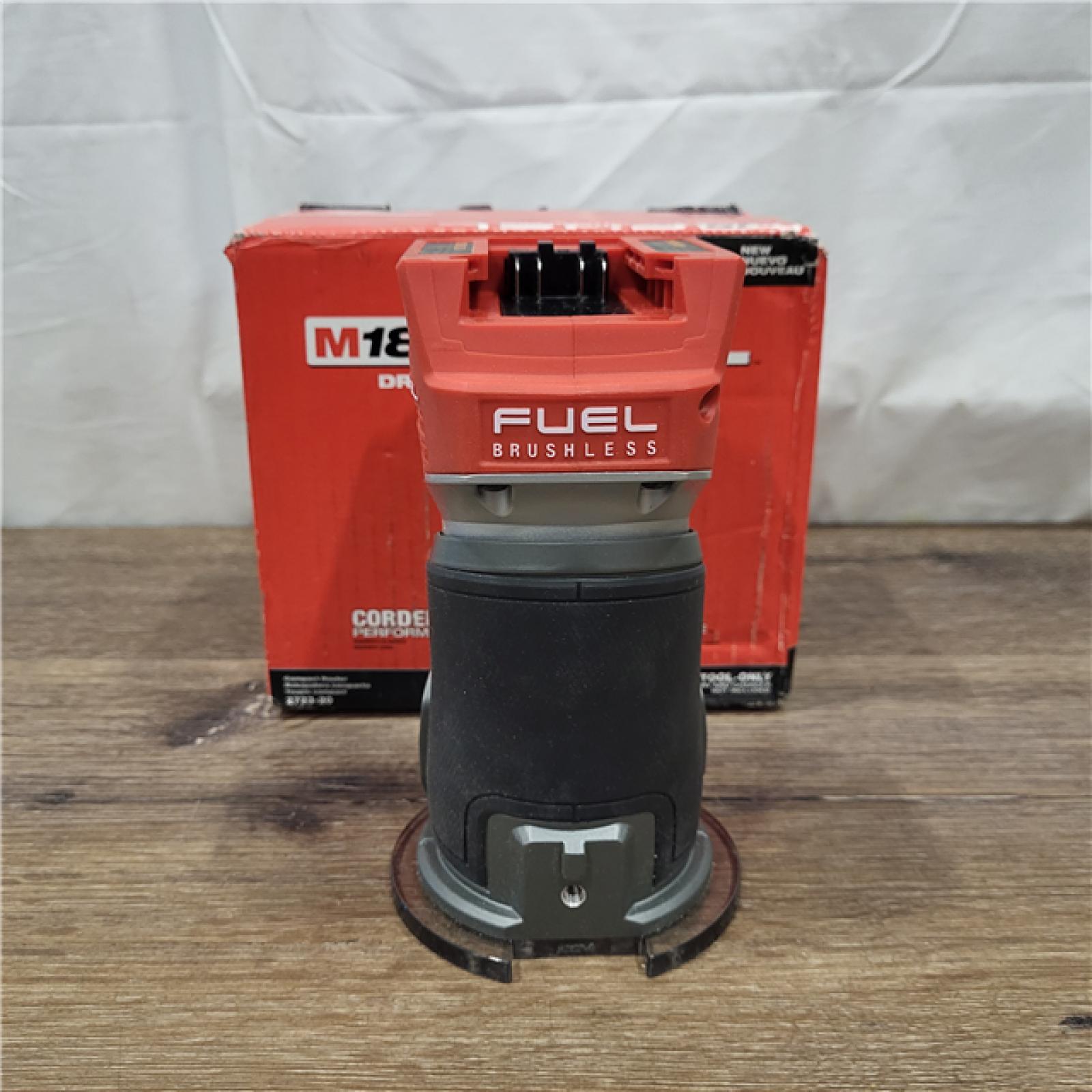 AS-IS Milwaukee M18 FUEL Compact Router Bare