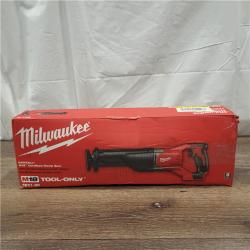 AS-IS Milwaukee  M18 SAWZALL Lithium-Ion Cordless Reciprocating Saw (Tool Only)