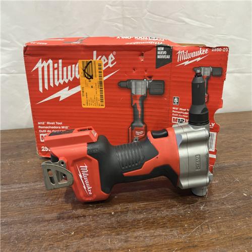 AS-IS M12 12-Volt Lithium-Ion Cordless Rivet Tool (Tool-Only)