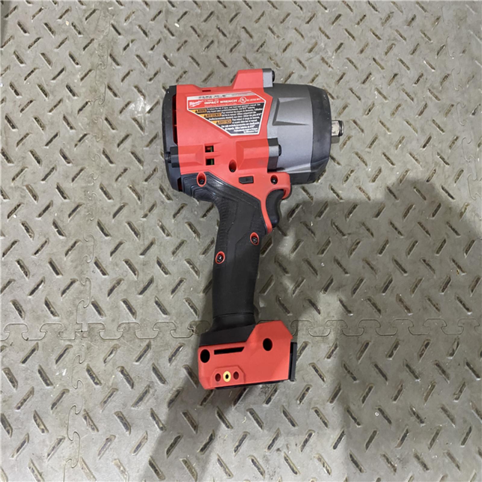 Houston location AS-IS MILWAUKEE M18 FUEL 18V Lithium-Ion Brushless Cordless 1/2 in. Impact Wrench with Friction Ring (Tool-Only)